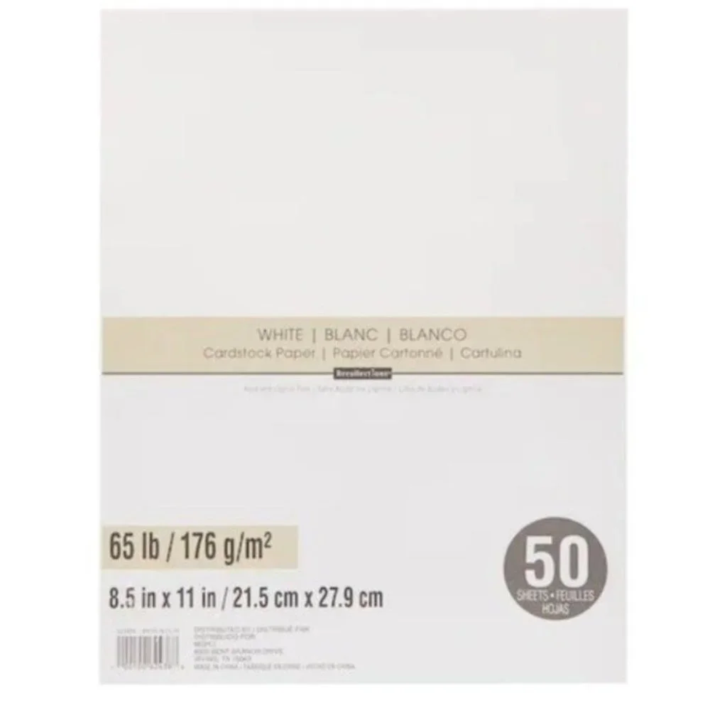 Recollections | Cardstock Paper | 8.5” x 11” Cardstock Paper